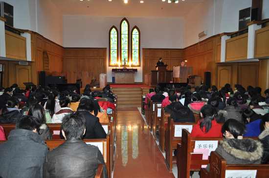 华东神学院举行世界妇女公祷日崇拜