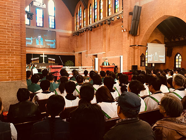 华东神学院师生赴无锡教会进行圣乐交流 华东神学院师生赴无锡教会进行圣乐交流